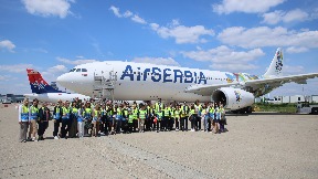 Moj prvi let Er Srbijom